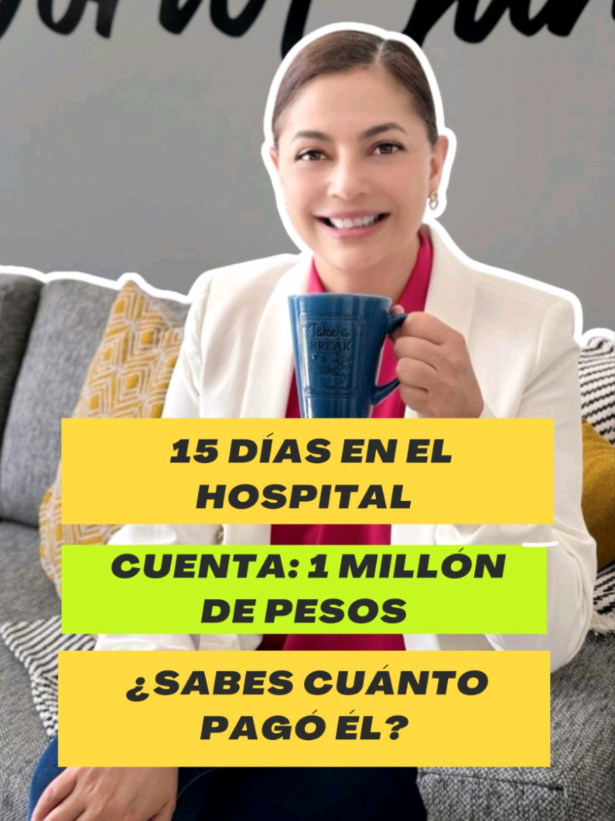 Si hoy te enfermaras y la cuenta fuera de 1mdp ¿la podrías pagar sin endeudarte? Escríbeme “INFO” y revisamos si tu póliza realmente te protege. #mexico #saludfinanciera #millenials #hospitales 