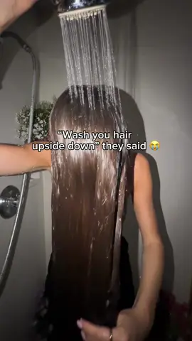 The best way to wash your hair? #hair #hairwashroutine #haircare #inversemethod 