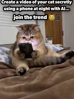 Join the viral challenge! Turn your pet into a phone addict in 1 tap.