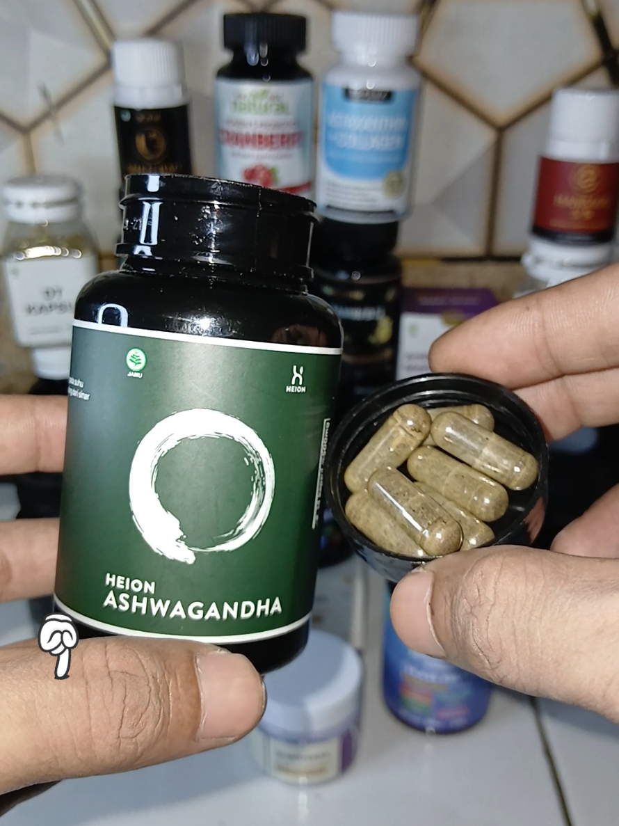 #suplemenkesehatan  #heion #ashwagandha #kapsul #suplemen 
