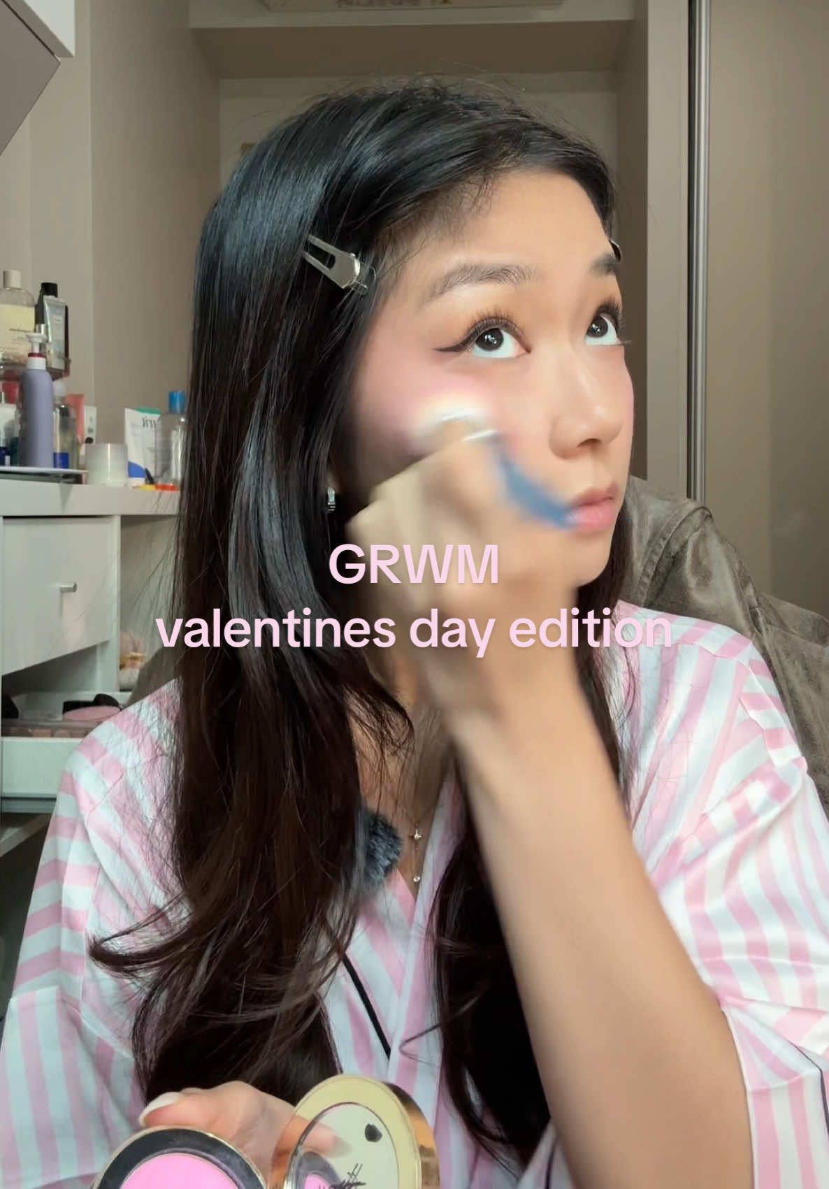 GRWM!!!!! Vday edition @shu uemura @Makeup By Mario @Armani beauty @Huda Beauty @ヒロインメイク/heroinemake @Diorbeauty @makeupforever @KIKO Milano @Rare Beauty @YSL Beauty @Sephora Singapore @Benefit Cosmetics @Judydoll_official 