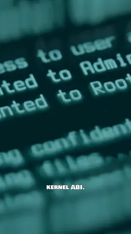 The Binary Kernel Interface ensures compiled user-space applications continue to run across kernel updates.  Linux maintains stable system call and ABI boundaries while allowing internal kernel changes. #linux #software #computerscience #programming #code 