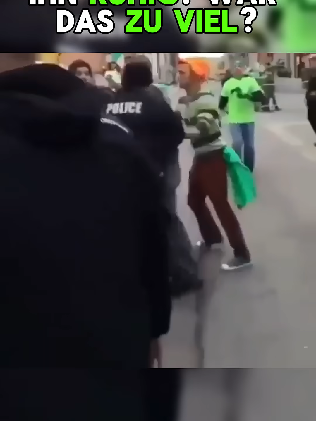 ER macht ÄRGER! Die Polizei schreitet SOFORT ein und nimmt ihn fest!