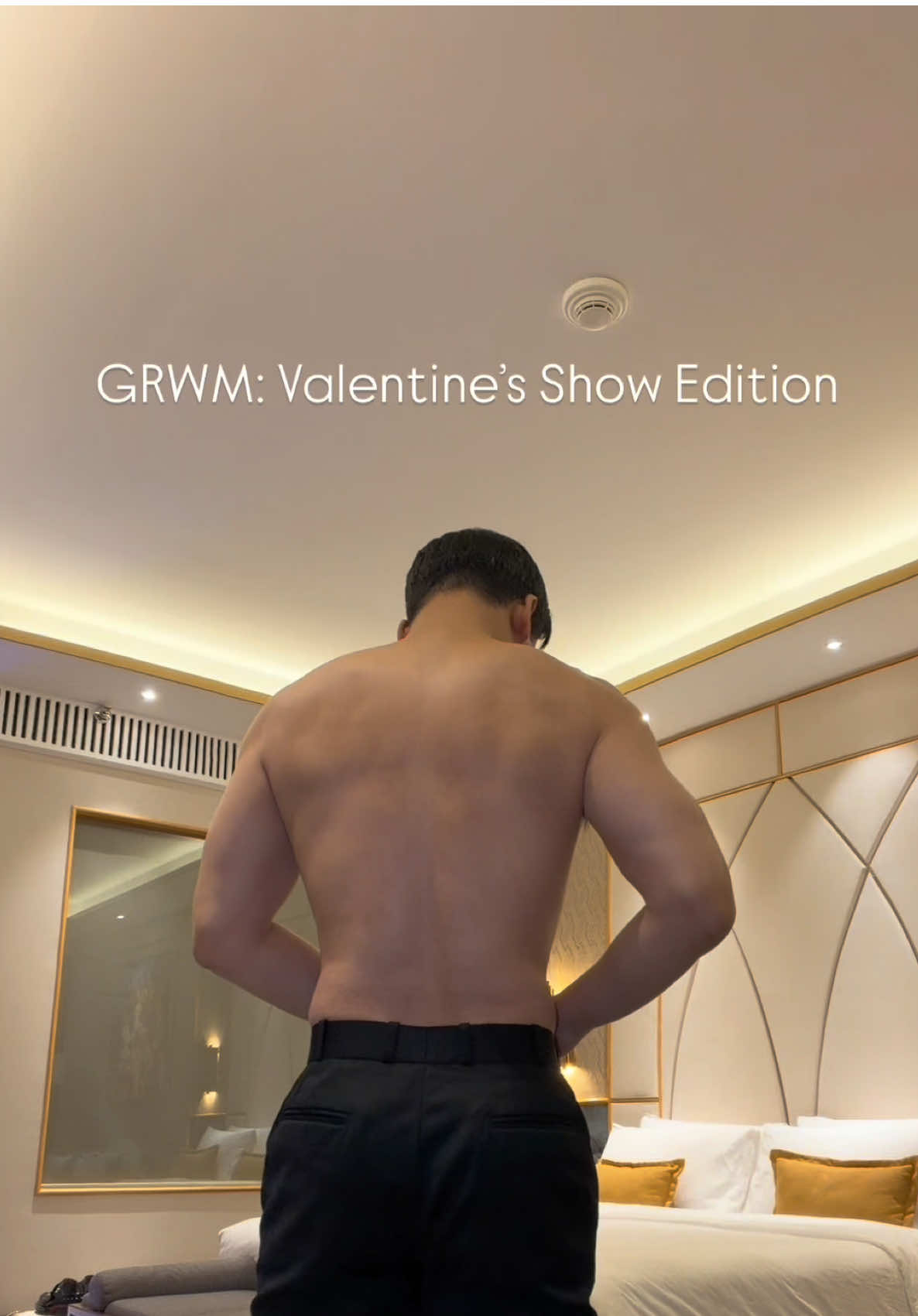 GRWM: VALENTINE’S SHOW EDITION #GRWM #ErikSantos #fyp 