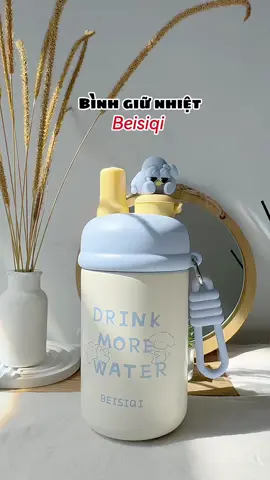 Bình cinh vữ nè #TetGiuLua #binhgiunhiet #beisiqi #drinkmorewater 
