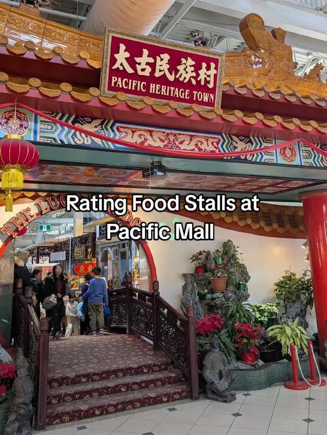 Pacific Mall...Long story short, there's a lot more mid food stalls than there are good. Let me show you some options from the 2nd floor Pacific Heritage Town Food Court. Trust me though, there's another food court outside that I didn't even mention...too many options. Which one needs a mention?? #foodcourt #cheapeats #pacificmall #markham #asian 
