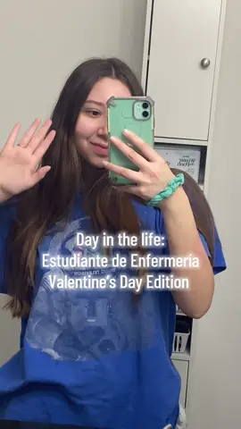 Por fin me abrí el tiki toki. Así fue mi día de san Valentín como estudiante de enfermería. Cómo la pasaron ustedes? #dayinthelifeofastudent #enfermeriatiktok #ValentinesDay #estudiantes #foryoupage 