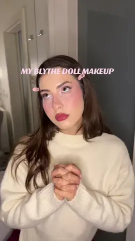 katılmalıydım bu akıma💖🌟  #makeuptransition #blythedoll #makeuptutorial #makyajtrendleri #makeuptrend 