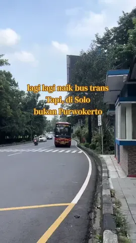 lagi lagi naik bus trans Tapi, di Solo ... bukan Purwokerto #temanbus #batiksolotrans #solo #surakarta #fyp 