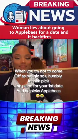 Woman lies about Applebees date #viralvideo #trending #foryoupage #fypシ 