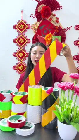 Băng keo phản quang dán rất chắc chắn#hongchu #bangkeophanquang 