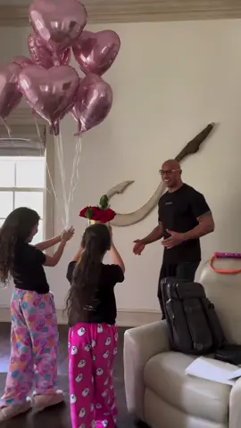 2 little tornados 🌪️ 1 big Valentine’s Day surprise in my office 💝 And a “crickets zero reaction” to my rendition of “kiss from a rose” 🦗😶😘🥀 🎶😂 #ValentinesDay