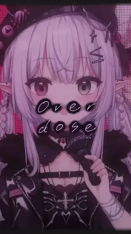 Overdose - Natori karaoke style 💗 #vtuber #vtuberclips #fypシ #vtuberen #vtubers 