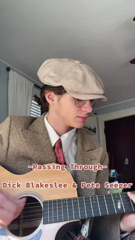 Passing Through- American folk song written by Dick Blakeslee and performed by Pete Seeger. No GRWM this month, so have this instead! #singer #blues #folk #peteseeger #guitar