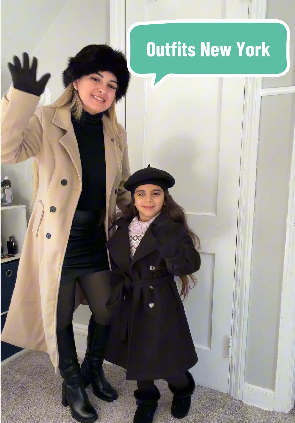 Nuestros Outfits para New York. #nieve #newyork #outfit 