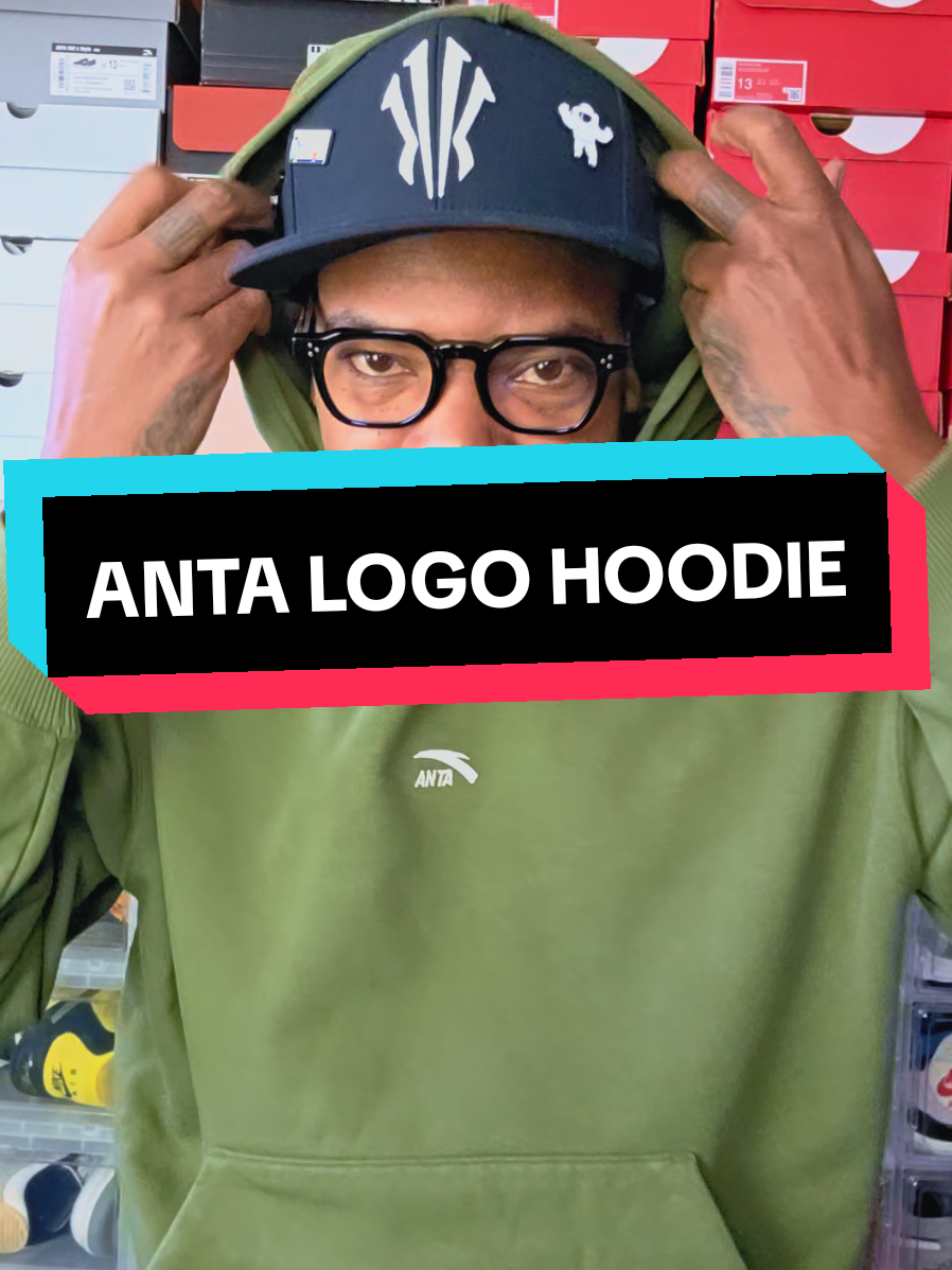 The ANTA Logo Hoodie is available in a few colors on the #tiktokshop Click on the shopping cart and see if your style is available #tiktokshopcreatorpicks #mensfashion #anta #tiktokshopstockup 