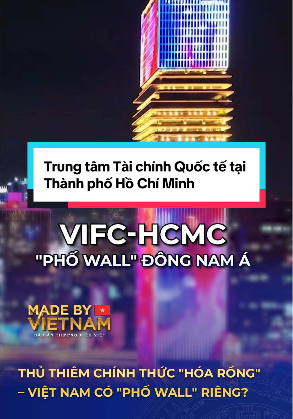 Trung tâm Tài chính Quốc tế tại Thành phố Hồ Chí Minh và tiềm năng kinh tế Việt Nam 2026 #TetGiuLua #fyp #LearnOnTikTok #madebyvietnam #kinhte 