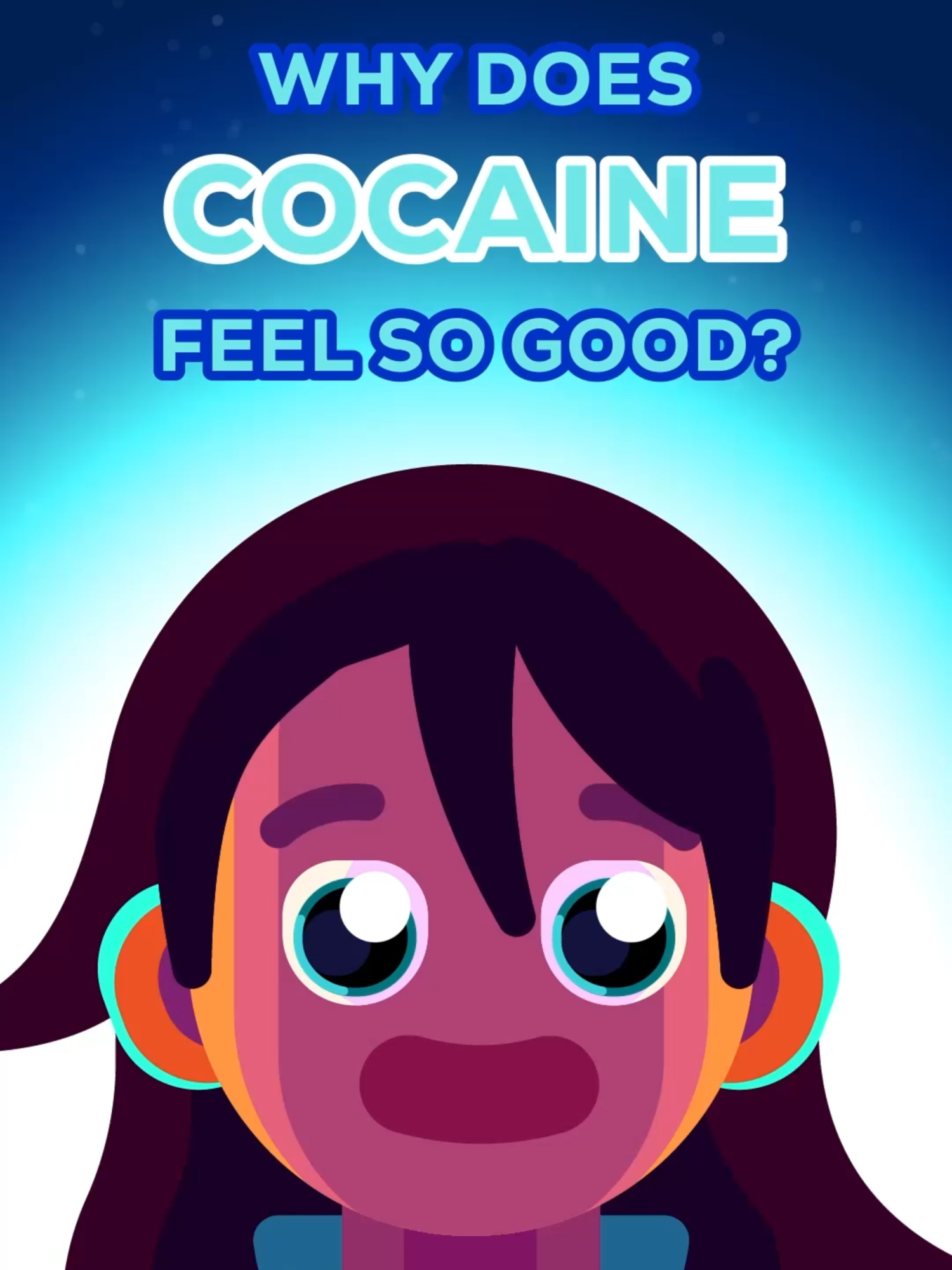 Why does Cocaine feel so good? ❄️ Cocaine can make you feel powerful and euphoric in seconds, but it hijacks your brain’s reward system and strains your heart. Here’s what really happens inside your body when you take it. #kurzgesagt #inanutshell #Science #drugawareness #drugeducation