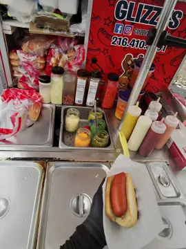 These redhots were loaded! We will see you guys today from noon-3pm at 4617 west 130th Cleveland 🌭