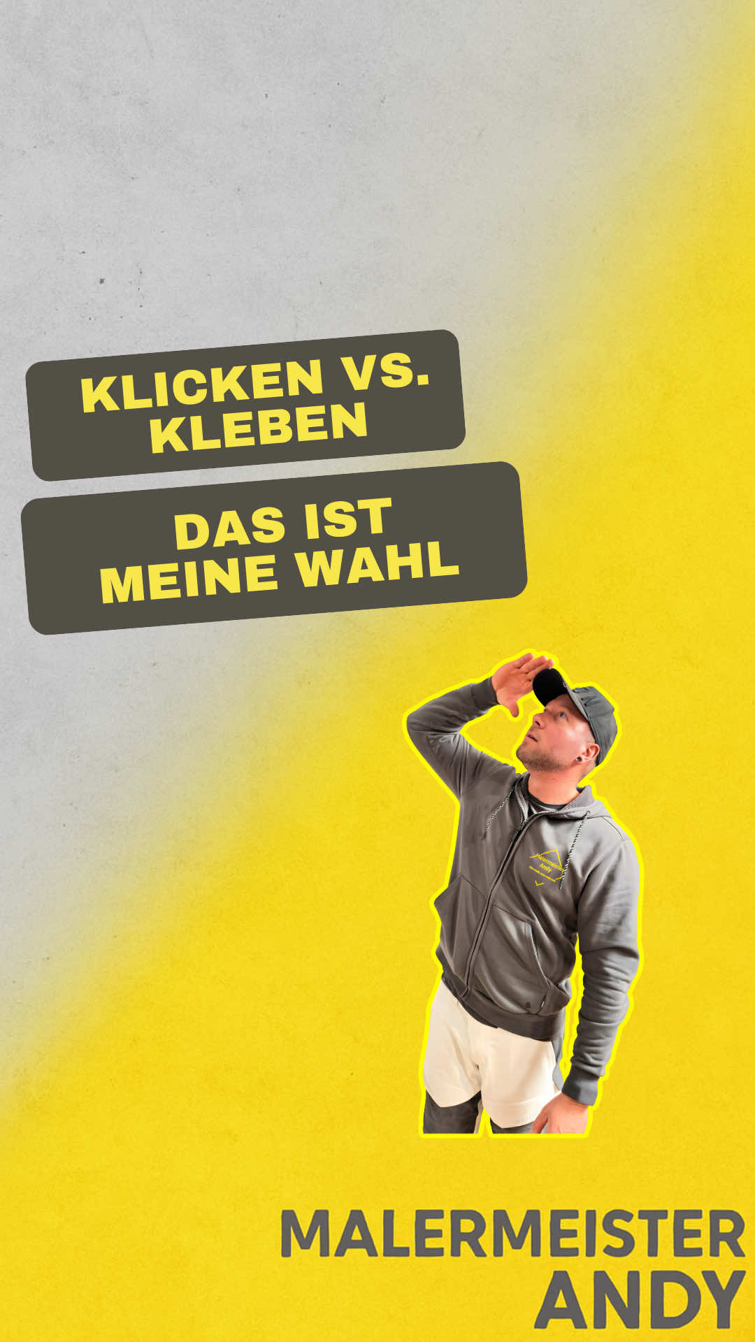 Klicken oder Kleben – die Frage kommt ständig. Ich bin ganz klar Team Kleben. 🔥 Ja, es ist mehr Aufwand in der Vorbereitung und beim Verlegen. Aber das Ergebnis fühlt sich komplett anders an: ruhiger, massiver und einfach hochwertiger im Gesamtbild. Kein hohles Geräusch, kein Nachgeben – sondern ein Boden, der sich wie ein fester Bestandteil des Raumes anfühlt. Mich interessiert deine Meinung: Team Kleben oder Team Klicken? 👇 #MalermeisterAndy #vinylboden #bodenverlegung #handwerk #renovierung