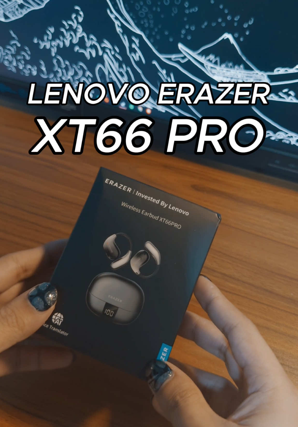 Smart earbuds that do more than play music 🎧 Lenovo ERAZER XT66 PRO with Bluetooth 5.4, long battery life, real-time AI translation, and comfy all-day wear — perfect for school, travel, calls, and gaming. #wirelessearbuds #wirelessearphone #lenovoxt66pro #lenovoerazer #bluetoothearphone 