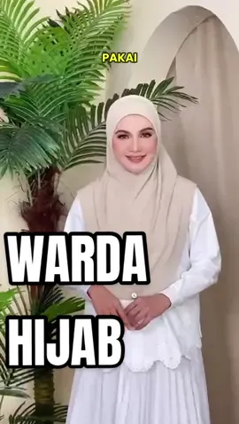 Tudung sarung #aliffsyukri AS Hijab Warda Plain Syria #instantshawl #tudunglabuh 