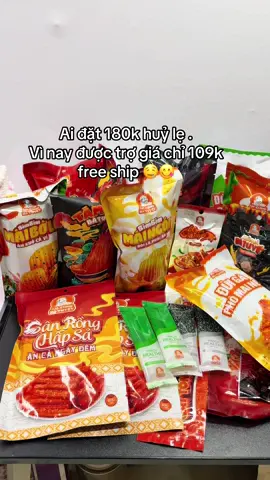 Combo nhiều chấn động , giá rẻ bất ngờ 🤤😋#luanbaestore #snack #ancungbatuyet #tamcaybatuyet #doanbatuyet 