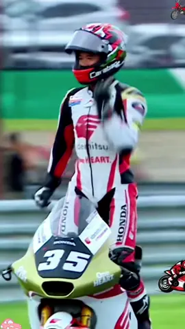 Motorcycle riders celebrate victory ✌️ #motogp #moto #race #corrida #foryou