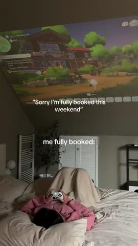 logging off for the weekend 😗🫶🏼 this is your reminder to take a break, have a moment to yourself and rest this weekend. you did amazing this week 😌 I’m playing Starsand Island and Fallout 4 hbu? 💭 #gaming #cozyliving #cozygaming 