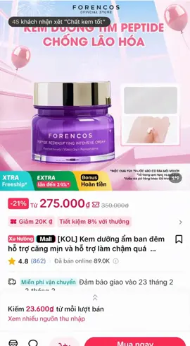 kem dưỡng da forencos #chatluongcuocsong♓ #xuhuongtiktok #TetGiuLua 