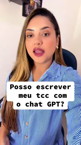 Sim, você pode até tentar escrever seu TCC no ChatGPT. Porém, isso não garante aprovação. O GPT pode ajudar com ideias e estrutura, mas um TCC é um trabalho cientifico complexo, que exige pesquisa aprofundada, metodologia adequada e escrita conforme as normas da ABNT. Além disso, textos gerados sem adaptação podem apresentar incoerências, falta de fundamentação sólida e ausência de referências confiáveis. Outro ponto importante: mesmo que parte do texto seja aproveitada, ele ainda pode ser identificado por detectores de plágio e lA. Professores experientes reconhecem quando o trabalho não reflete o processo real de pesquisa do aluno. Se você está perdido, sem tempo ou inseguro com seu TCC, conte com um profissional que vai te orientar em cada etapa, com qualidade, segurança e responsabilidade. Me chame no direct e vamos construir seu TCC da forma certa. #acessoriaacadêmica #tcc