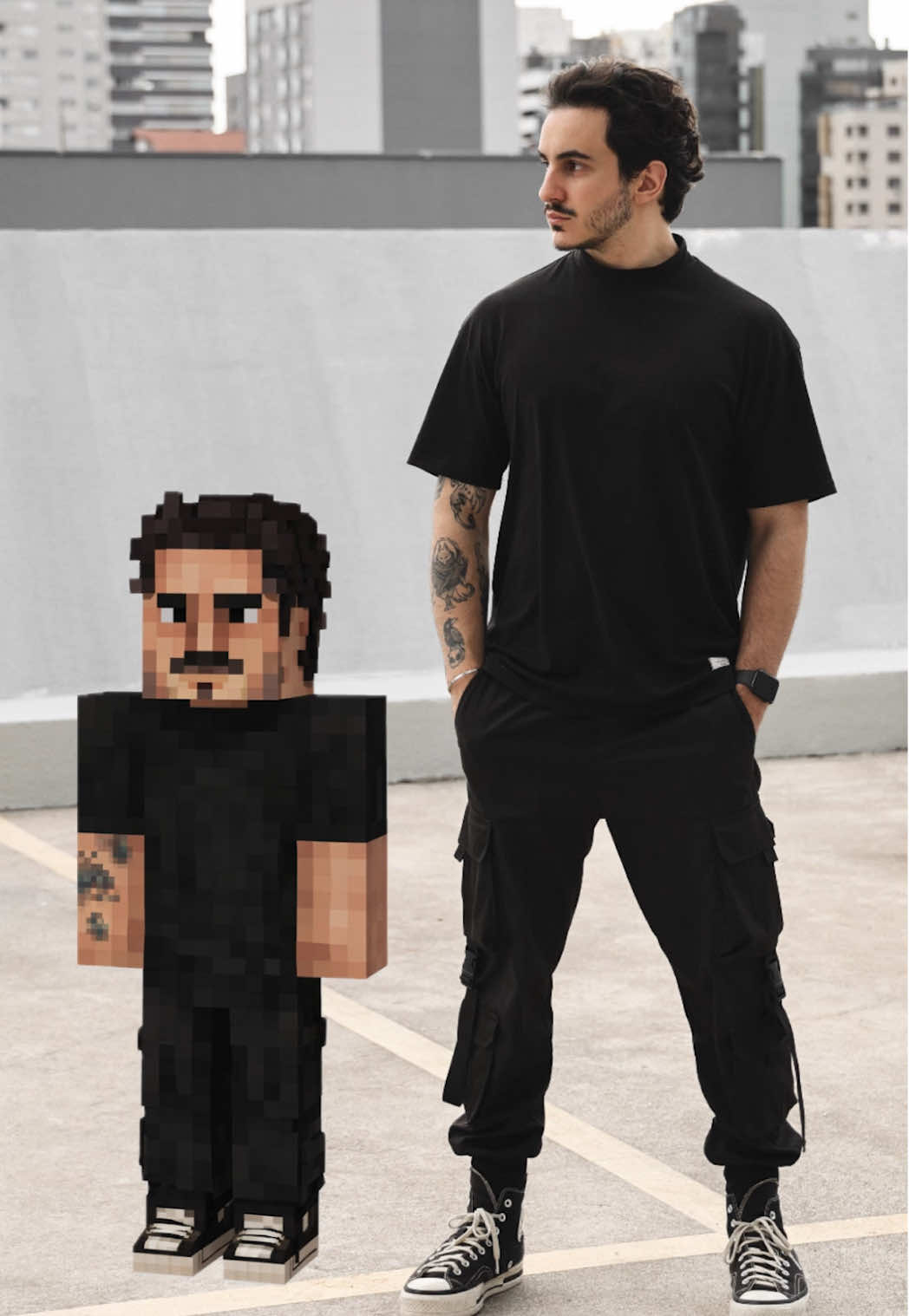 Minecraft effect prompt 