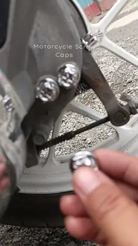 Motorcycle Screw Caps – dagdag porma at protection sa bawat ride. 🔥🏍️  #screwcaps #boltcapcover #capcover #motorcycleaccessories #tiktokfinds 