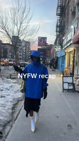 My February nyfw recap 🥰🕺🏾 #nyfw #nyc #Vlog 