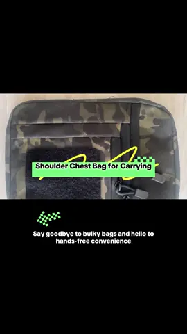 Stand Bag Shoulder Chest BSS #tiktokshop 
