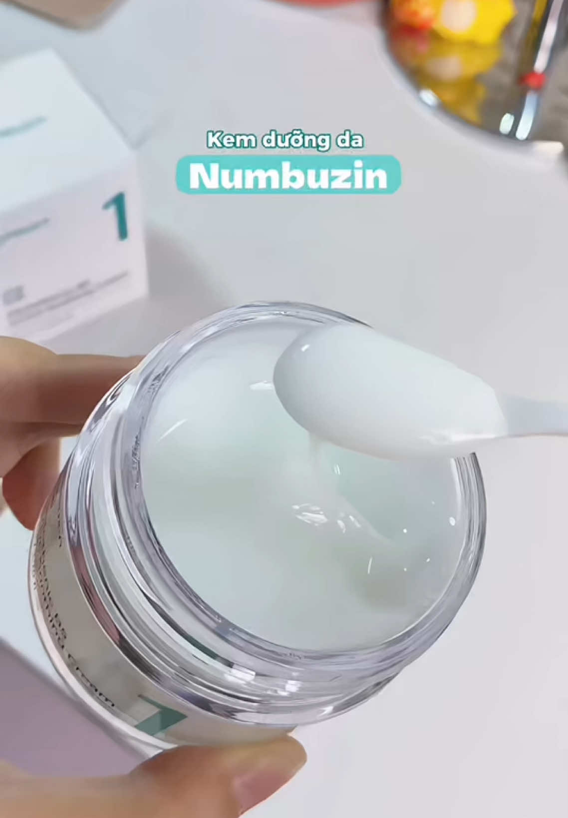 Kem dưỡng chân ái cho da m.ụn #numbuzin #kemduong #damun #review 