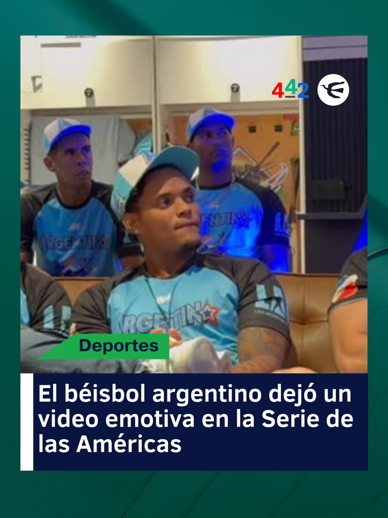 🇦🇷 Orgullo argentino  📸 La cuenta oficial de TikTok de la Liga Argentina de Béisbol compartió un video cargado de emoción antes del duelo ante Panamá en la última participación nacional en la Serie de las Américas 2026. ⚾ Aunque Argentina quedó eliminada, las imágenes reflejan el orgullo, la entrega y el crecimiento del béisbol argentino frente a una potencia regional. 📹 Tik tok: @lab_beisbol 📲 Mantenete informado en 442