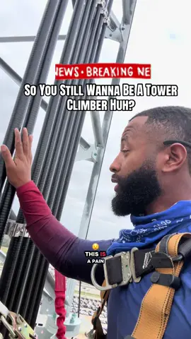 Yeah , so I’m guessing you still wanna be a tower climber huh? Well can I just explain this #professionalatwork #towerclimber #towersalary #towerlife #workingatheights 