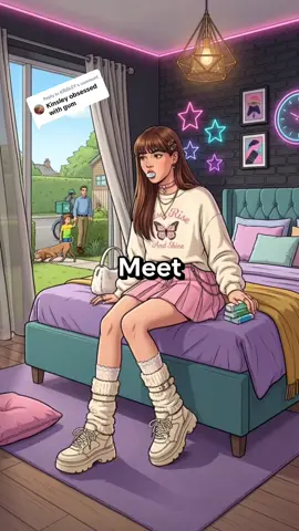 Replying to @ĶÏÑŚŁËŶ Meet Kinsley The Girl Obsessed with Bubble Gum. #highschool #stereotypes #bubblegum #gum #kinsley 