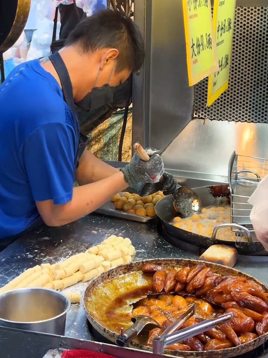 30년 전통 대만 고구마볼 달인! Taiwan legend sweet potato balls #고구마볼 #대만 #taiwanfood #sweetpotatoballs #streetfood 