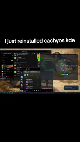 #cachyos #linux #kde 