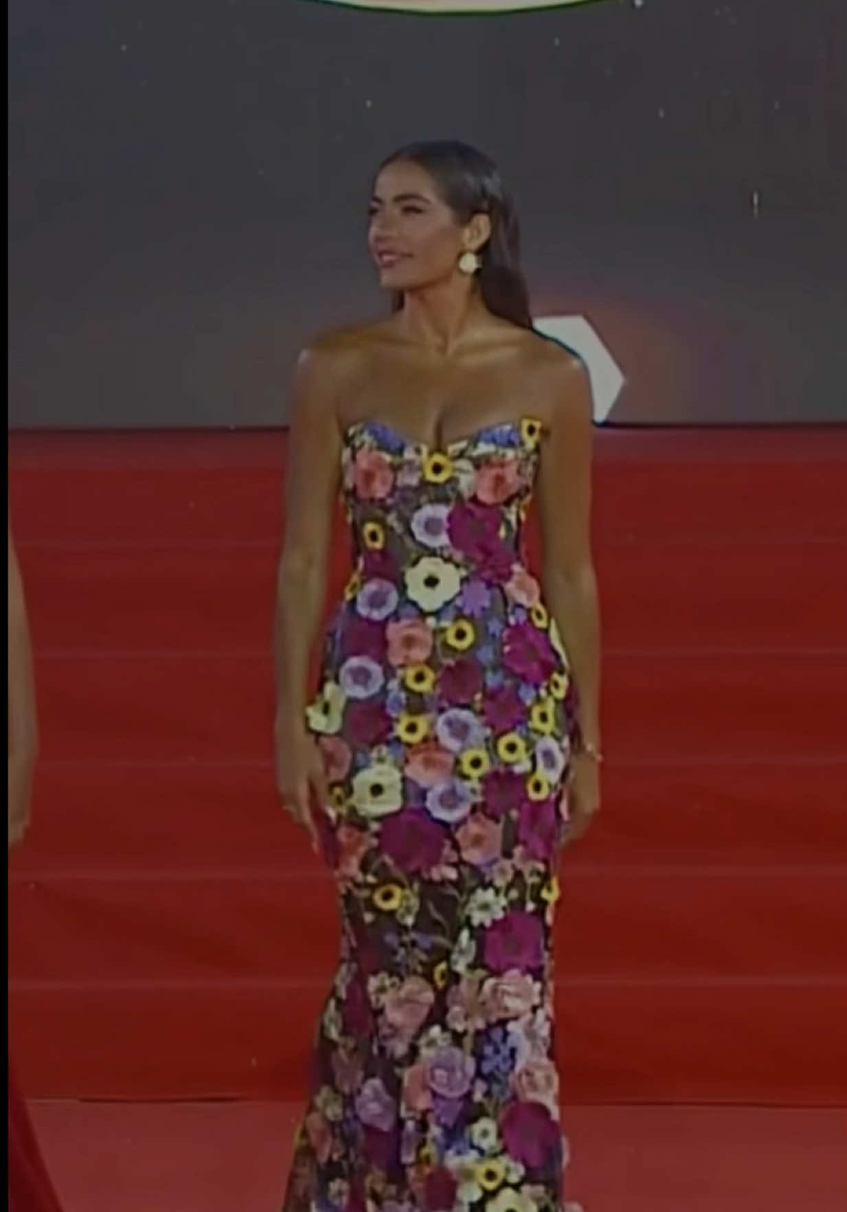 My real life princess moment 🥹💖👑 Todavía siento que estoy flotando en esta alfombra roja. ✨ Qué te pareció mi vestido?? ☺️ 💐🌼🌸🌺🧜🏼‍♀️ #GalaViña #GalaViña2026 #CocaColaZeroTieneFestival #FestivalViñaDelMar @bronxandbanco