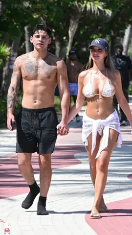 No wonder people say Ryan Garcia switches girlfriends faster than he throws a punch#celebrity #ryangarcia #boxing #us 1
