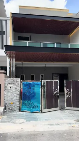 Upgrade your space with our Premium Package ✨ ✔️ Awning Pu Metal Deck ✔️ Deco Panel Ceiling ✔️ LED Strip Lighting ✔️ Trackless Folding Gate with Laser Cutting Design ✔️ Railing Glass Balcony Modern look. Clean finish. Premium quality. 🔥 Transform your home today! #AwningDesign  #PuMetaldeck #FoldingGate #LaserCutDesign #TracklessGate