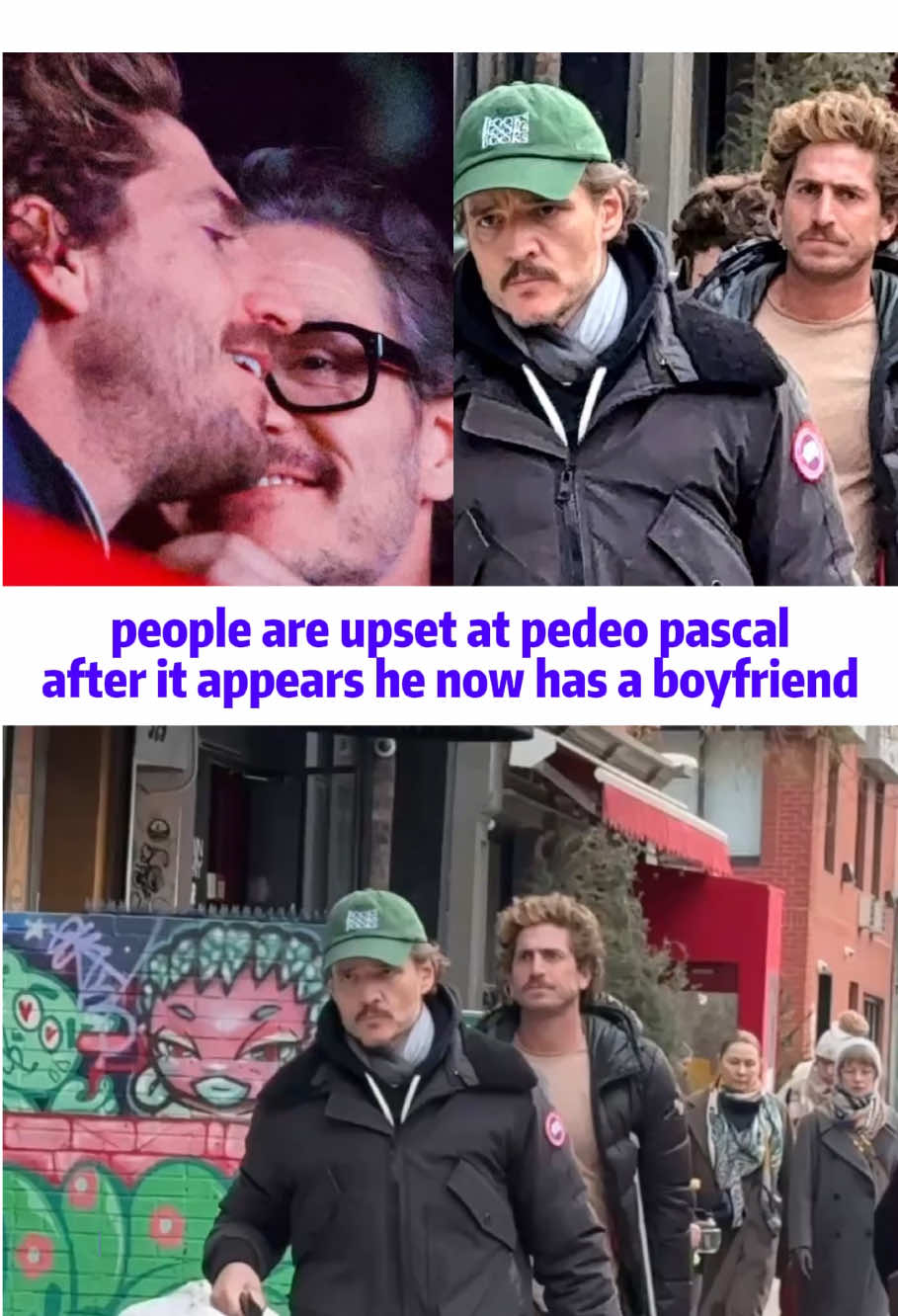 People are upset at pedro pascal after it appears he now has a boyfriend #pedropascal #boyfriend #fyp #breakingnews #viral