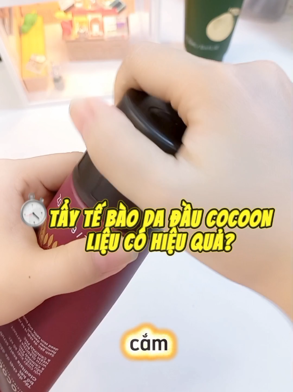 Tẩy tế bào chết da đầu bồ kết Cocoon với chiết xuất bồ kết, dầu neem, BHA, Crinipan PMC giúp hỗ trợ sạch cho mái tóc khỏe, da dầu nhẹ tênh. #taytebaochet #cocoon #chamsoctoc #reviewlamdep #taytebaochetcocoon 