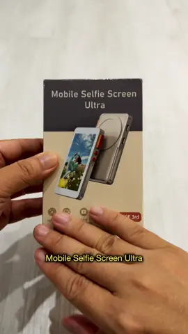 Yellow bag this to step up your selfie game with the Mobile Selfie Screen Ultra (RK-X40F). 🤳 Mirror your screen & monitor your shots while using your phone’s higher-quality rear camera — no more guessing your framing! #TikTokMadeMeBuyIt #Unboxing #ASMR