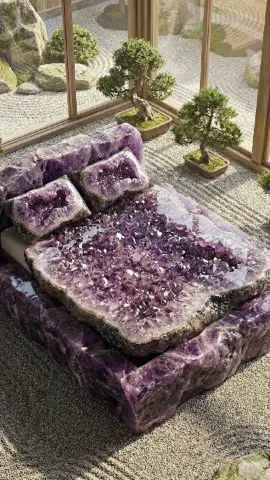 【ASMR】Crystal Core Bed Transformations 🛏️✨ | Amethyst to Bismuth #reel #viral #asmr #asmrvideo #satisfying #shorts #boba #crystalbed #amethystbed #bismuthcrystal