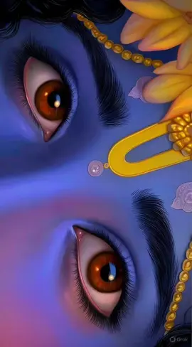 krishna's eyes 🥺♥️🕉 #krishna #hindu #fyp 