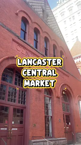 Everyone’s always asking me where to go in Lancaster… so here’s your travel guide 😜 @Lancaster Central Market #amishcountry #lancasterpa #amish #lancastercentralmarket #lancaster 